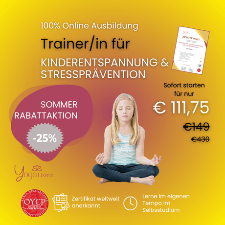 Trainer/in für Kinder - Entspannung und Stressprävention - YogaLizenz.de