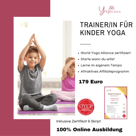 Trainer/in für Kinder Yoga - YogaLizenz.de