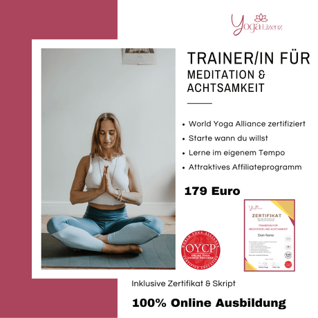 Trainer/in für Meditation und Achtsamkeit - YogaLizenz.de