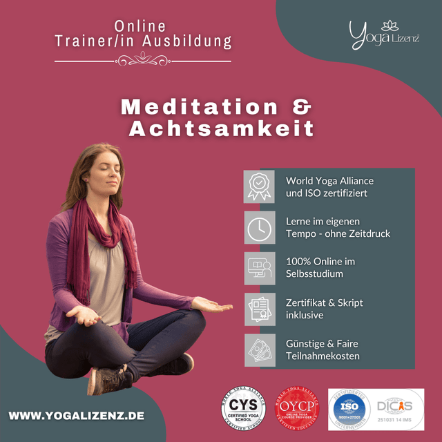 Trainer/in für Meditation und Achtsamkeit - YogaLizenz.de