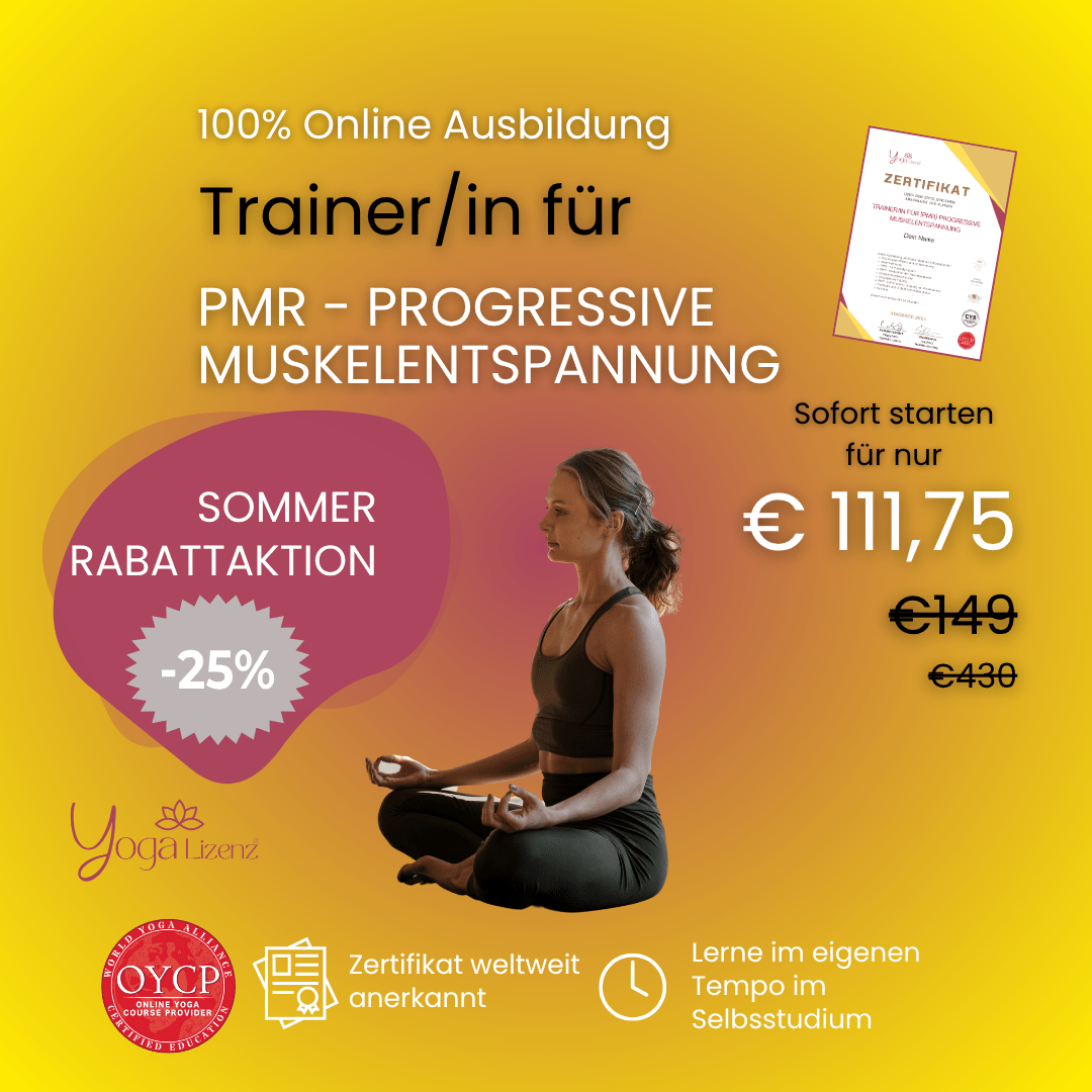Trainer/in für Progressive Muskelentspannung - YogaLizenz.de