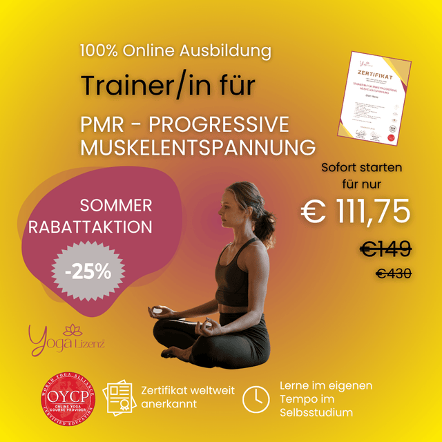 Trainer/in für Progressive Muskelentspannung - YogaLizenz.de
