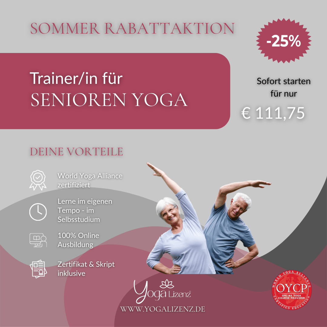 Trainer/in für Seniorenyoga - YogaLizenz.de