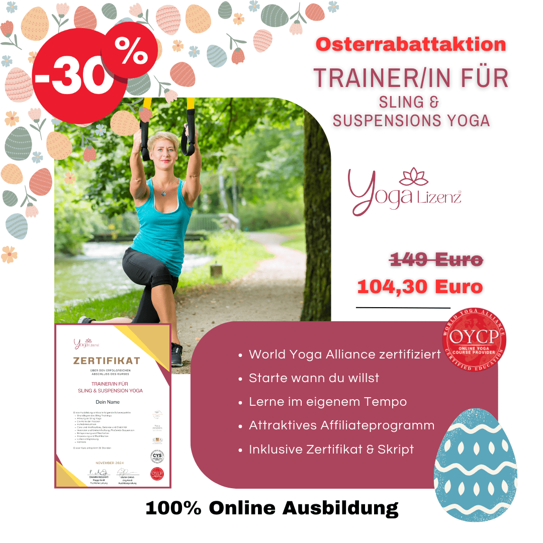 Trainer/in für Sling & Suspension Yoga - YogaLizenz.de