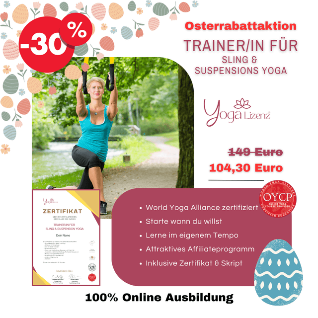 Trainer/in für Sling & Suspension Yoga - YogaLizenz.de