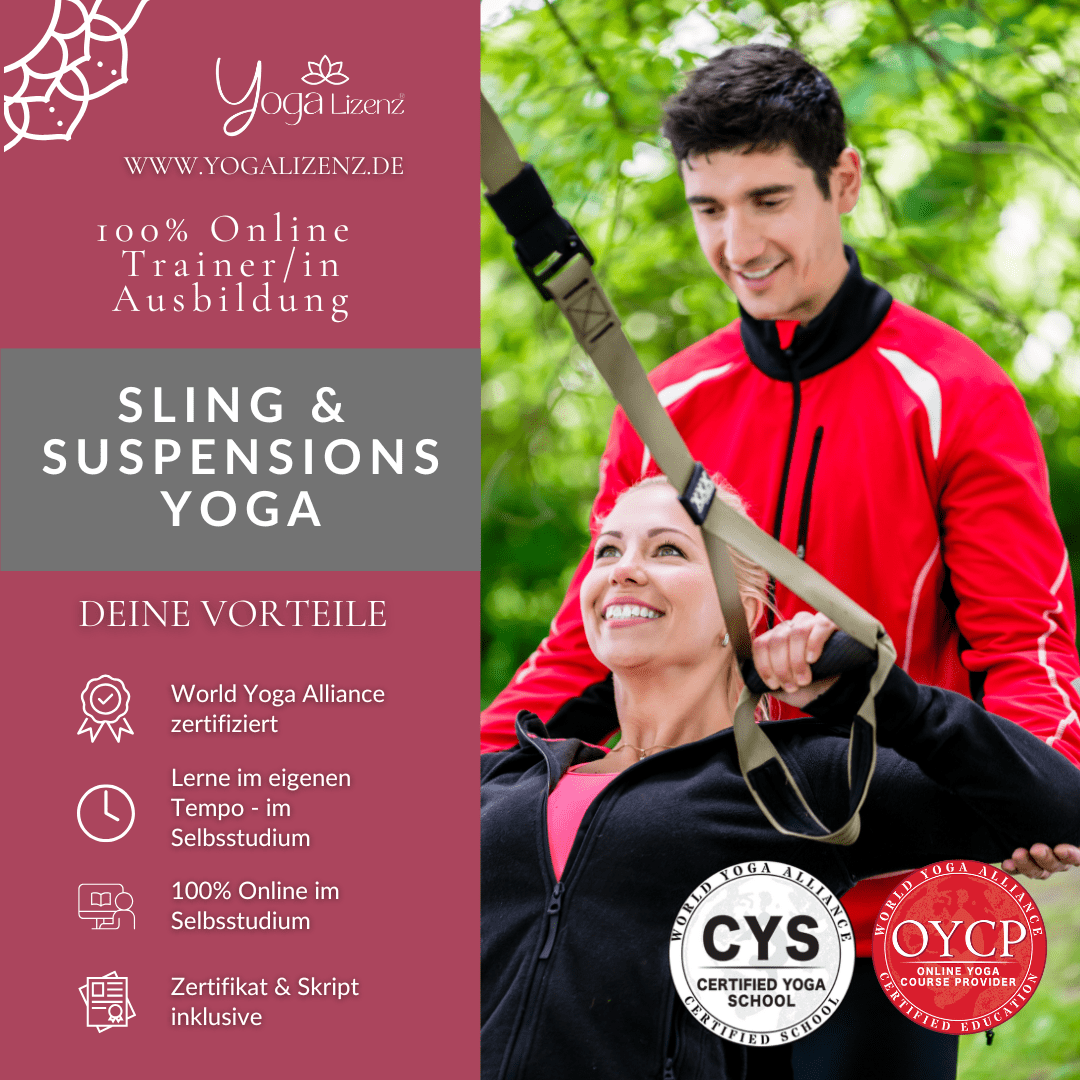 Trainer/in für Sling & Suspension Yoga - YogaLizenz.de