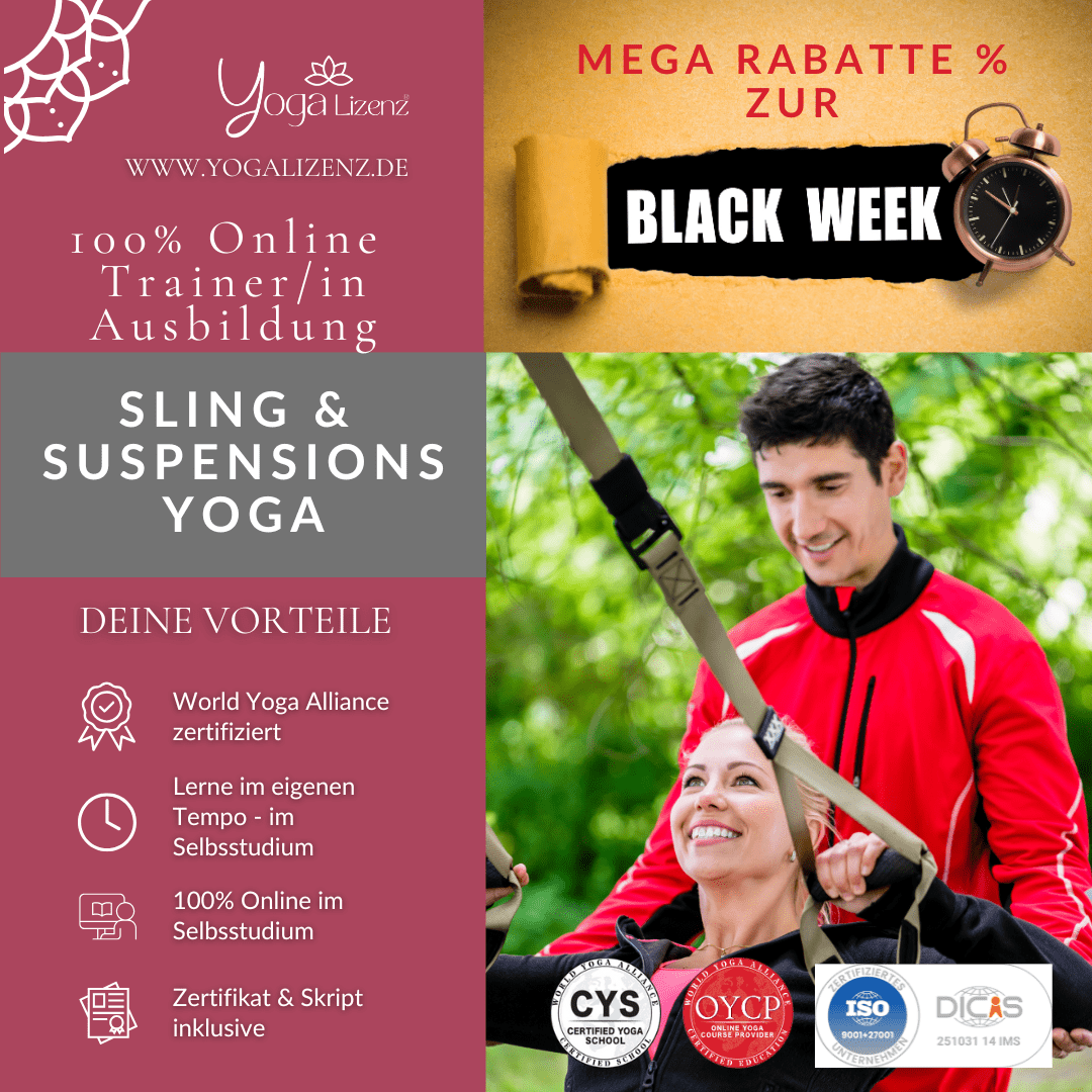 Trainer/in für Sling & Suspension Yoga - YogaLizenz.de