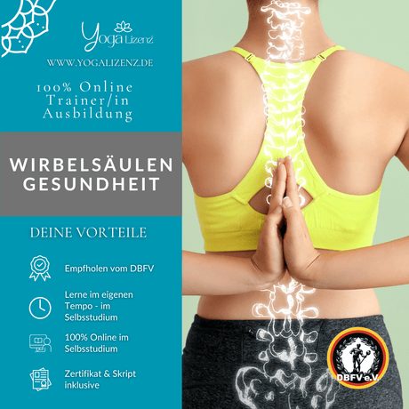 Trainer/in für Wirbelsäulengesundheit - YogaLizenz.de