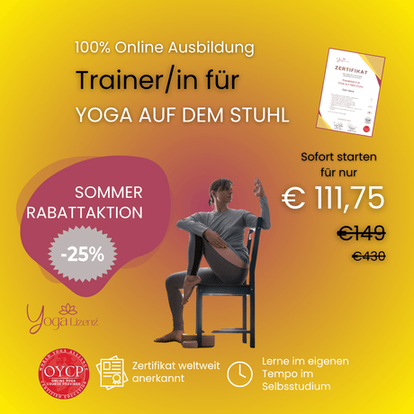 Trainer/in für Yoga auf dem Stuhl - YogaLizenz.de