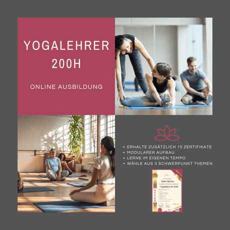 Yoga Lehrer/in (RTY - 200h) - Komplettpaket Variante 2 - YogaLizenz.de