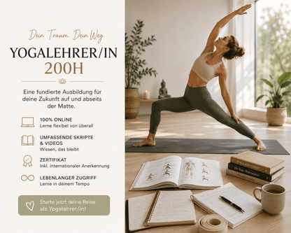 Yogalehrer/in 200h Komplett Paket - Klassik - YogaLizenz.de