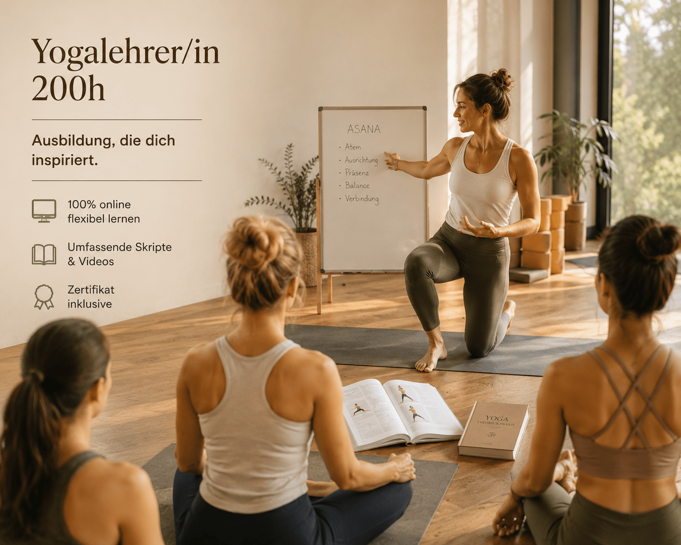 Yogalehrer/in 200h Komplett Paket - Klassik - YogaLizenz.de